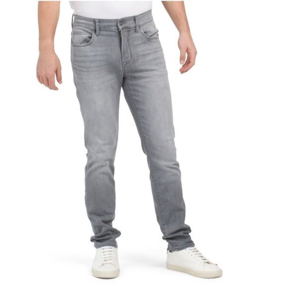 Hudson Men's Grey Skinny Jeans - Picture 1 of 7
